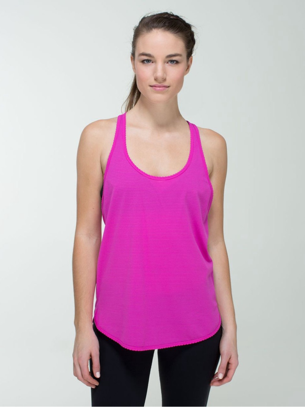 Lululemon 105 F Singlet Silver - Paris Perfection